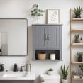 thumbnail image 4 of Teamson Home Mercer Two-Door Removable Wall Cabinet, 4 of 9