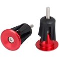 thumbnail image 1 of 4 Pieces Bike Handlebar End Caps End Caps 23mm Mountain Road Bike Accessory, 1 of 5
