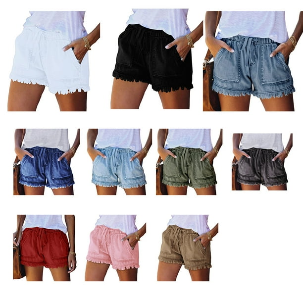 Sexy Micro Denim Shorts Fashion Beach Mini Shorts Women Low Waist Summer Jeans  Short (A,M) : : Clothing, Shoes & Accessories