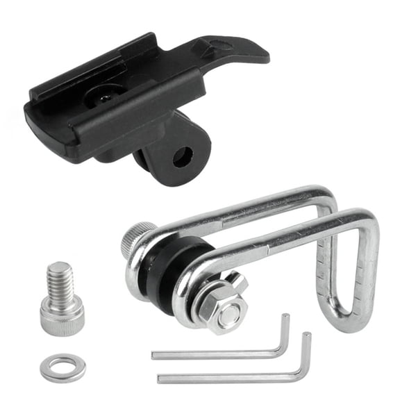 Bike Headlight Stand Mount Secure Lamp Bracket Mount Your Front Light for QD250 YQ200400; BlackbirdL1;bl10/11