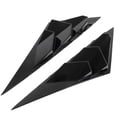 thumbnail image 1 of Air Vent Side Blinds, Side Window Louver Cover Glossy Black Sporty Style Scratch Protection Exquisite  For Car, 1 of 8