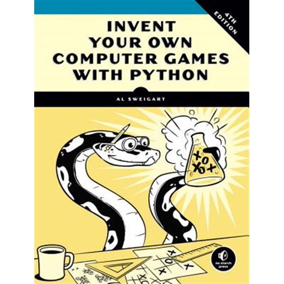 Pre-Owned Invent Your Own Computer Games with Python, 4th Edition (Paperback) 1593277954 9781593277956