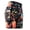 #1023:1 Pack, Orang Black, variant on High Waist Yoga Shorts for Women Workout Running Shorts Naked Feeling Biker Shorts Tummy Control Deep Pockets,Orang Black,X-Large