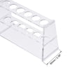 thumbnail image 3 of Uxcell 6-Well Acrylic Test Tube Holder Rack Clear for 25ml Centrifuge Tubes, 3 of 6