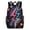 HuWng-2, variant on Retro Lightning Bolt Design Art Teenage Backpack Middle Students Bookbag Outdoor Daypack