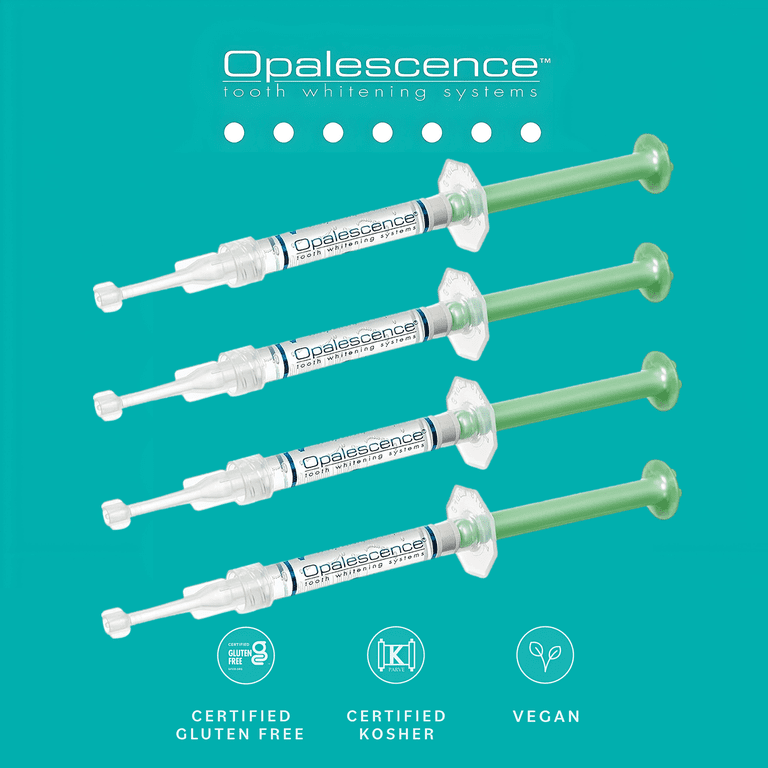 Opalescence Teeth Whitening Gel 15% Syringes Refill Kit with Mint