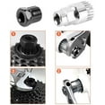 thumbnail image 3 of Bike Derailleur Cassette Removal Tool Kit Multi-Function Repair Kit With Chain Whip 5-11 Speed Compatible Tools For Crank, Chain, Axle Removal, 3 of 5