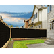 Couverture de Clôture d'Écran de Confidentialité de Balcon, Pare-Brise de Terrasse pour Balcon, Arrière-Cour, Patio, Porche, Jardin (6ft X 50ft, Noir) – image 1 sur 7