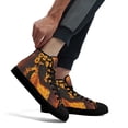 thumbnail image 4 of God Is All Powerful Jeremiah 32 17 Christian High Top Canvas Shoes Sneakers Black Size 12, 4 of 7