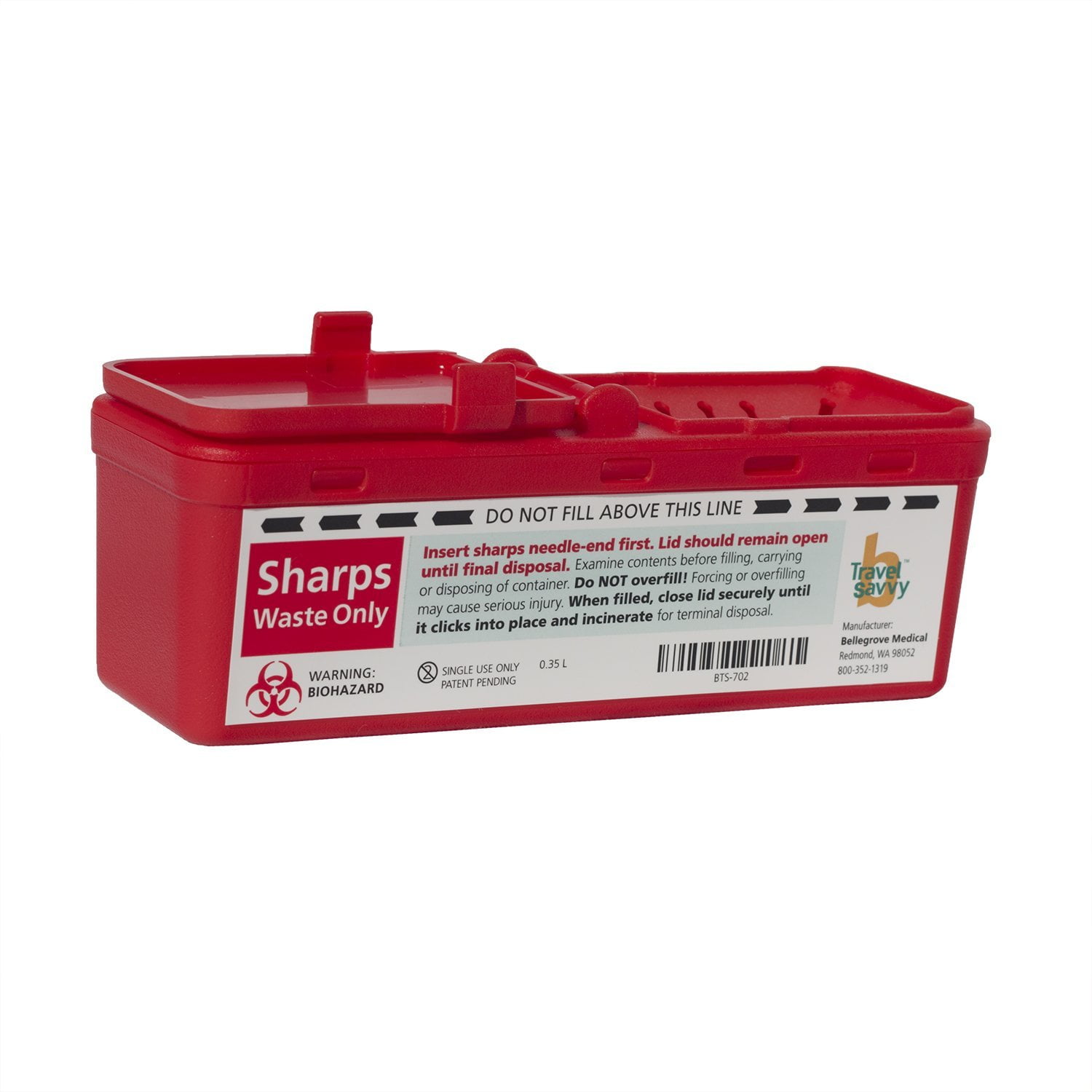Sharps Container for Travel