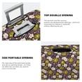 thumbnail image 4 of Haiem Flowers Daisy Luggage Cover Printed Suitcase Covers for Luggage Elastic Washable Suitcase Protector Fits 18-32 Inch Luggage-Large, 4 of 8