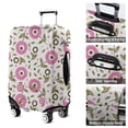 thumbnail image 5 of Pioneer Flower Floral Print Pattern Luggage Cover Fashion Suitcase Cover Baggage Covers Fit 25-28 Inch Luggage (Go Travel), 5 of 5