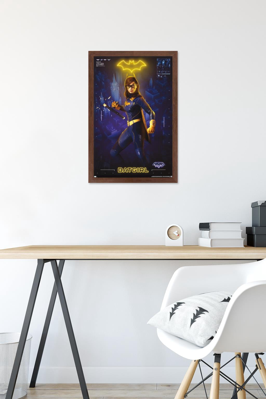 DC Comics Gotham Knights - Batgirl Wall Poster, 14.725" x 22.375" Framed