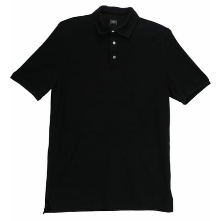 Fedeli Men s Black North MM. Piquet Frosted Polo XXXL