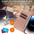 thumbnail image 2 of Wallet Case for vivo Y21, PU Leather Card Slots with Kickstand Function Shockproof Cover for vivo Y21, 2 of 10
