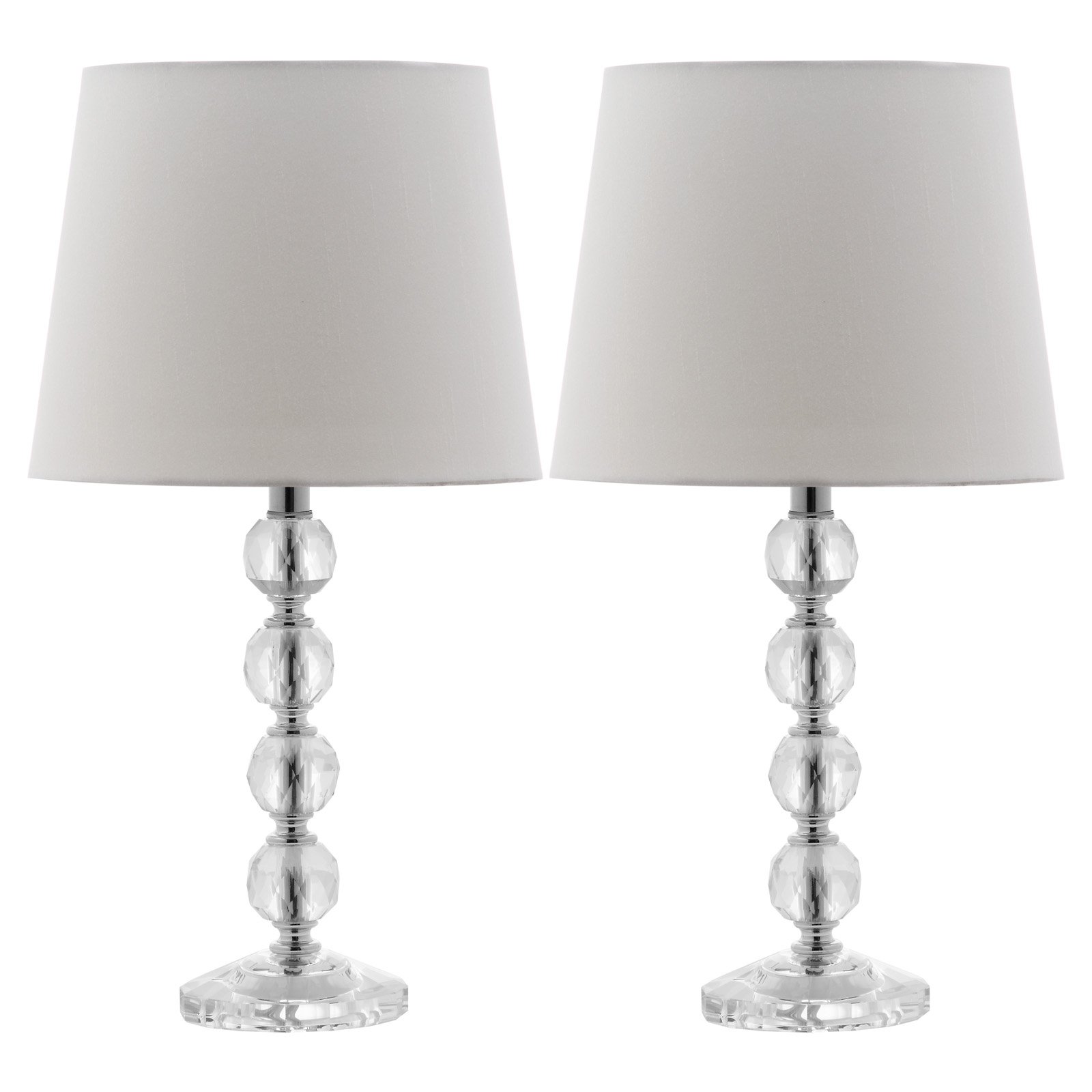 Safavieh Nola LIT4123 Crystal Table Lamp Set of 2
