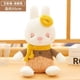 thumbnail image 2 of Lovely Aiqiu Rabbit Plush Toy / Cute Rabbit with Scarf and Hat / Girl's Birthday Gift / Home Decorationgreen35cm Deng Xun unisex, 2 of 2