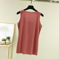 thumbnail image 6 of lmcalzta Womens Pajama Tank Tops Summer Soft Lightweight Sleeveless Camisole Cooling Stretch Comfy Tshirts, 6 of 7