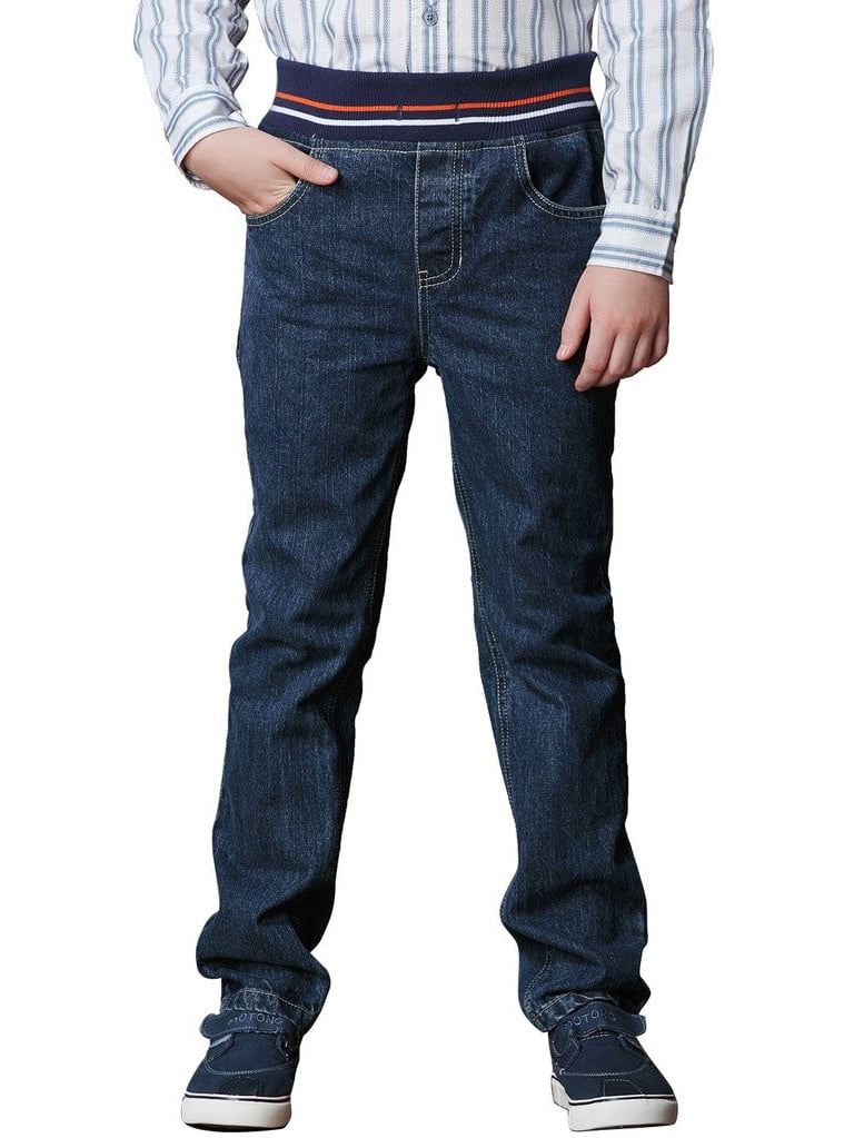 Leo\u0026Lily Big Boys Kids Husky Rib Waist 