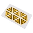 thumbnail image 2 of 10pcs Equipment High Temperature Warning Sticker Caution Scald Label Sticker, 2 of 4