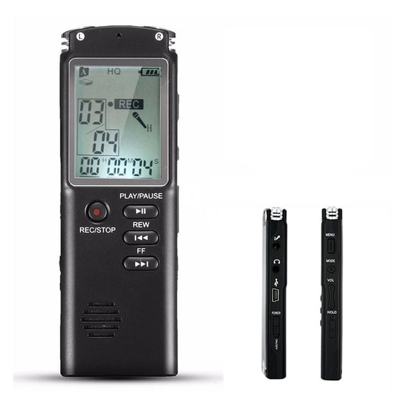 Voice Recorder USB Professional 96 Hours Dictaphone Digital Voice Recorder with Microphone ,Excellent Sound Quality