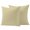 Yellow, variant on 2 Pack Outdoor Waterproof Throw Pillow Covers,Pure Color Yellow Decorative Square Pillow Case Patio Pillowcases for Chair Couch Sofa 16x16in