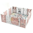 thumbnail image 1 of KidsVIP Indoor/outdoor Foldable Playpen With 20 Panels Fence And Safety Toddlers And Infants, 1 of 7