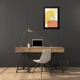 thumbnail image 4 of Urban Epiphany 17x24 Black Modern Framed Museum Art Print Titled - Mid Century Brights 8, 4 of 5
