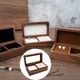 thumbnail image 1 of Joyero de madera de estilo retro Organizador Estuche de almacenamiento Collar Pendientes Titular Beige Hugo Joyero, 1 of 10