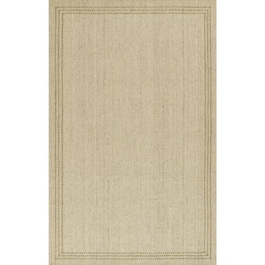 Momeni Contemporary Rectangle Area Rug, Natural, 9' X 12'