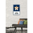 thumbnail image 2 of MLB Houston Astros - Logo 22 Wall Poster, 14.725" x 22.375" Framed, 2 of 5