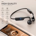 thumbnail image 4 of Auriculares de conducción ósea TITOUMI, compatibles con Bluetooth 5.0, deportivos, resistentes al sudor, para senderismo y yoga., 4 of 8