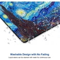 thumbnail image 5 of Mouse Pad, Oil Painting Mouse Pad with Van Gogh Starry Sky Design, Premium-Textured Mousepad Square Waterproof Mouse Mat Non-Slip Rubber Base Mouse Pads for Office Laptop, 5 of 6