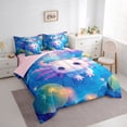 thumbnail image 3 of Castle Fairy Cartoon Salamander Twin Bedding Sets,Animal Axolotl Bedding Comforter Set, 3 of 8