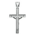 thumbnail image 3 of 925 Sterling Silver Extra Large Diamond Cut Crucifix Pendant for Necklace, Hip Hop Jewelry Catholic Gift, 3 of 5