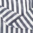 thumbnail image 5 of Glisme Tees for Girls Striped Print Shirt Short Sleeve Lapel Neck Tops Summer Casual Girl T-shirt Size 5-6 Years Black, 5 of 5