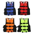 thumbnail image 5 of XIAOLE Swim Vest for Adult, Women Men Buoyancy Jacket, Float Jacket with Adjustable Safety Strap & Whistle, Portable Snorkel Vest for Swimming, Snorkeling, Kayaking, Paddle, Boating (L, Orange), 5 of 9