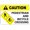 Warning Sign 4, variant on Caution Pedestrian Crossing Sign 12 x 8 Inches - Rust-Free Aluminum, Easy to Read, Sturdy Keep Out Sign, Outdoor Home, Farm, Yard, Road