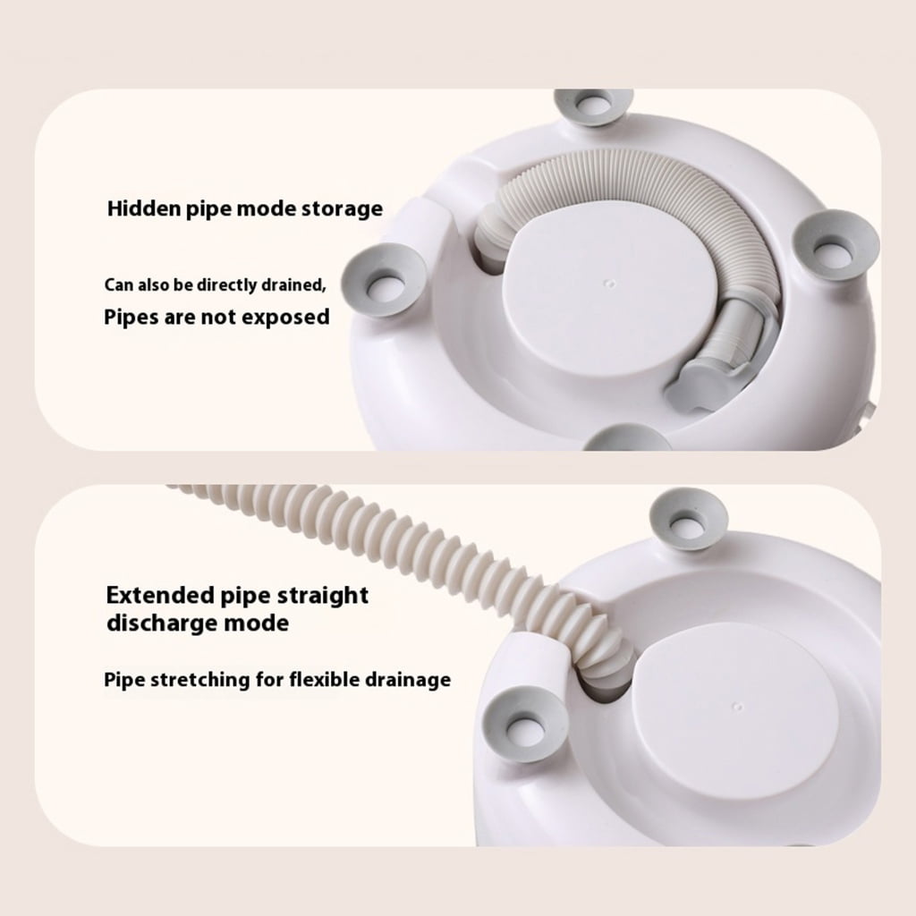 3L Underwear Washing Machine Underwear Baby Clothes Small Laundry Lightweight Portable for Apartment