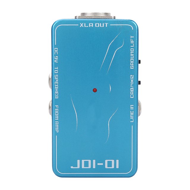 Joyo JDI-01 DI box con simulación de amplificador con elevación de tierra para guitarra acústica/eléctrica