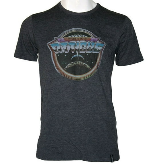 Atticus - Space Truckin' Black Heather T-Shirt - Medium