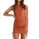 thumbnail image 5 of Sonducket Faldas casuales Vestido estético Traje de verano Artesanía Accesorios de dama Ropa de mujer al aire libre de larga duración Vestidos Naranja SG, 5 of 6