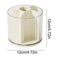 thumbnail image 3 of JZCHUNTOY 1 Piece Pen Holder, Rotating Desktop Storage Box, Compartment Makeup Brush Storage Barrel, Stable Anti-Fall Multi-Functional Organizer for Stationery Cosmetics, 3 of 6