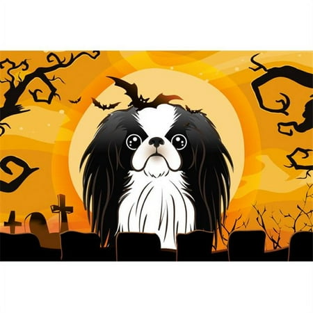 

Halloween Japanese Chin Fabric Placemat