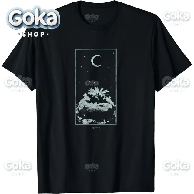 Camisetas con estampado de Cactus de Mescaline ropa para hombre novedad en camisetas y camisetas de algodón para mujer Camiseta estampada Y2K ropa bonita y divertida