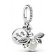 thumbnail image 1 of Abalorio colgante de luciérnaga que brilla en la oscuridad, pulseras compatibles, joyería para mujer, regalo para mujer, fabricado con plata, 1 of 5