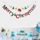 thumbnail image 2 of KAKOWELY 1 banderín navideño con letras impresas para colgar, banderines decorativos para fiestas., 2 of 4