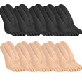 thumbnail image 1 of ORUYROP Align Toe Socks for Bunion (Black+Skin*10), 1 of 7
