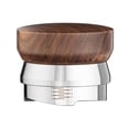 thumbnail image 2 of MOJAE Distribuidor de espresso de 58,5 mm Herramienta de distribución de espresso Distribuidor de café Nivelador de espresso de profundidad ajustable con mango de madera de nogal Se adapta a portafilt, 2 of 5