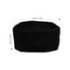 thumbnail image 2 of Gorro de chef profesional FOXNOVO de malla transpirable con correa ajustable - Talla única (Negro), 2 of 7